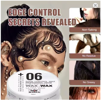 MVAKA-Tresses de cheveux et coiffage, avertir le contrôle des bords et une forte tenue avec cf, effets volumateurs sans démontrent et non canadien